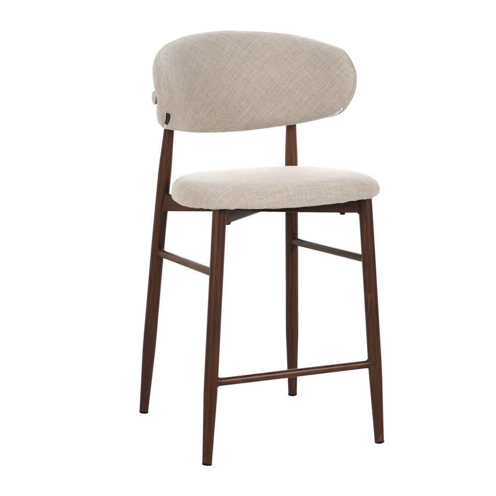 Barkruk Calon linnen taupe 70 cm
