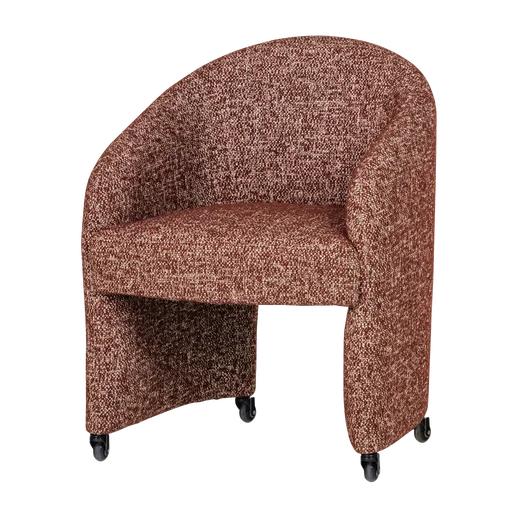 Eetkamerstoel Dalio bruin 64 cm