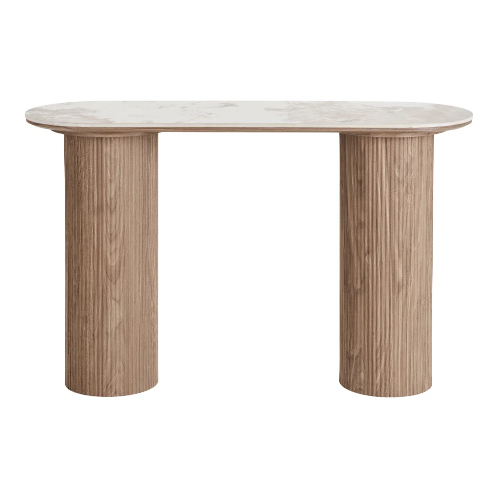 Haltafel Levvo keramiek wit
