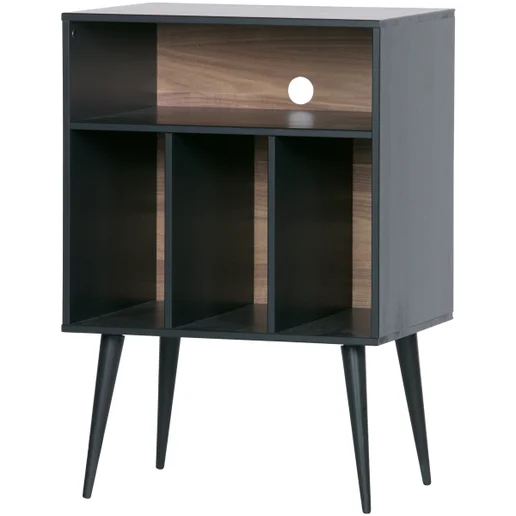 Kast Rosen grenen zwart 60 cm