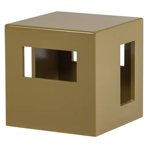 Bijzettafel Lanna MDF geel