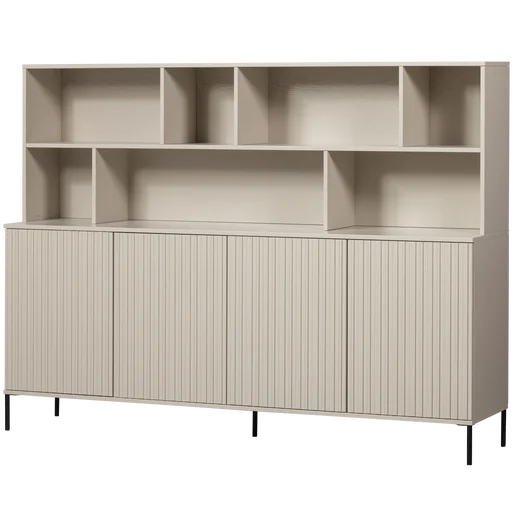 Kast Alen grijs 200 cm