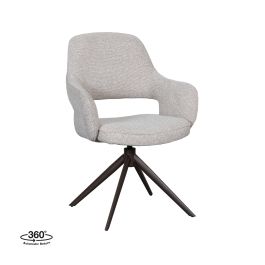 Eetkamerstoel Belan royal bouclé naturel 110