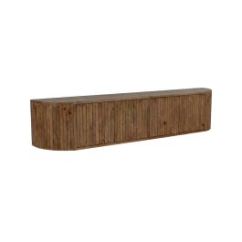 Tv-meubel Ralto mangohout naturel smooth 190 × 35 cm hoog