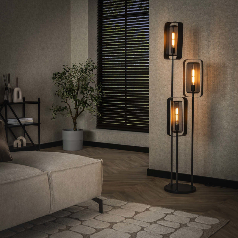 Vloerlamp Lanla 3-lichts