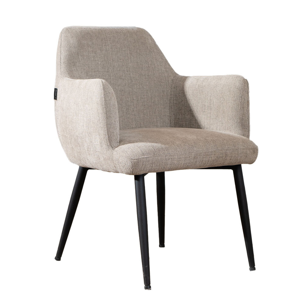 Stoel Oro gerecyled polyster taupe