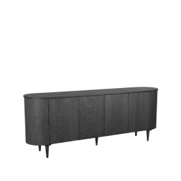Dressoir Vesa eiken zwart