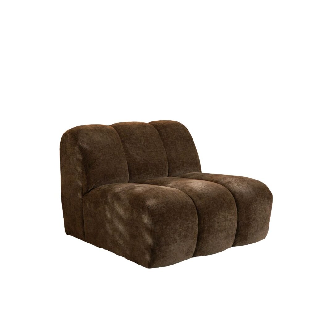 Fauteuil Levis chenille mocha