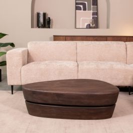 Salontafel Novis mangohout espresso 110 cm