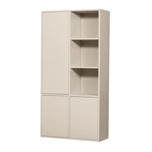 Kast Brais grijs 100 × 200 cm hoog