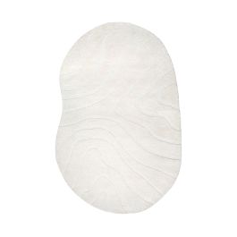 Vloerkleed Kalto polyester ivoor 160 cm