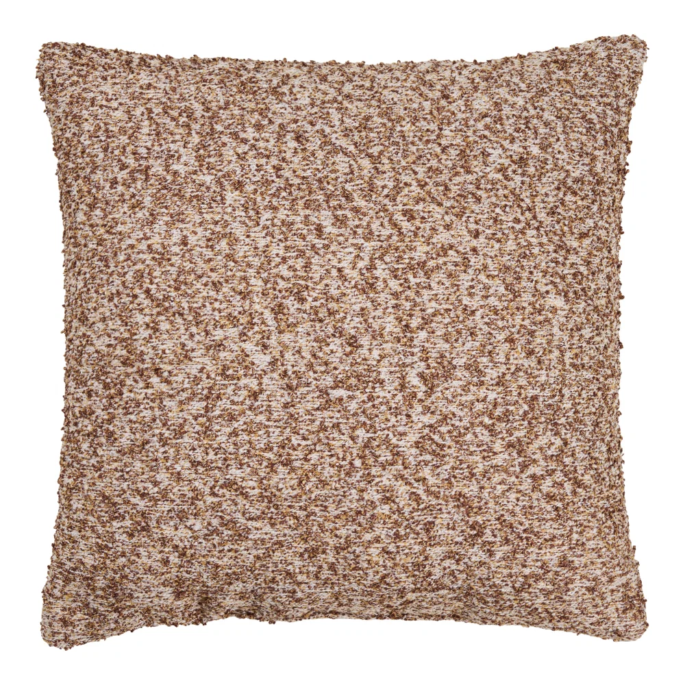 Kussen Ilen polyester bruin 45 cm