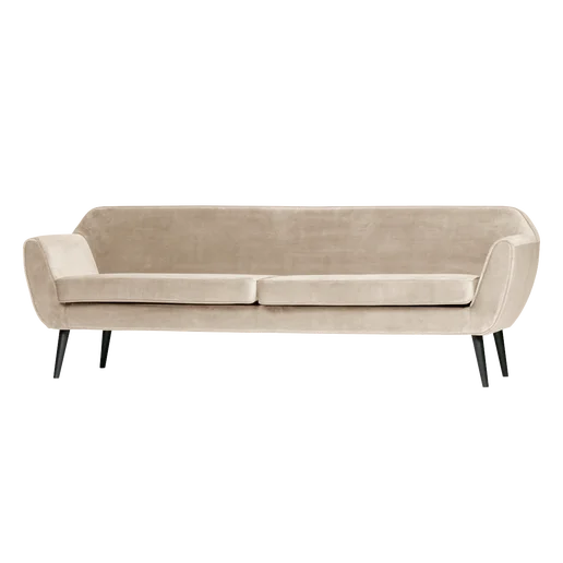 Bank Lannae velours wit 230 cm