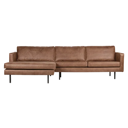 Chaise longue Kore bruin links