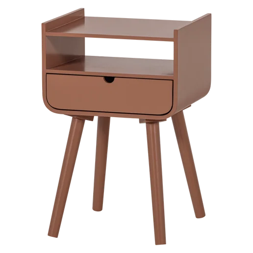 Bijzettafel Koron MDF roze 36 cm