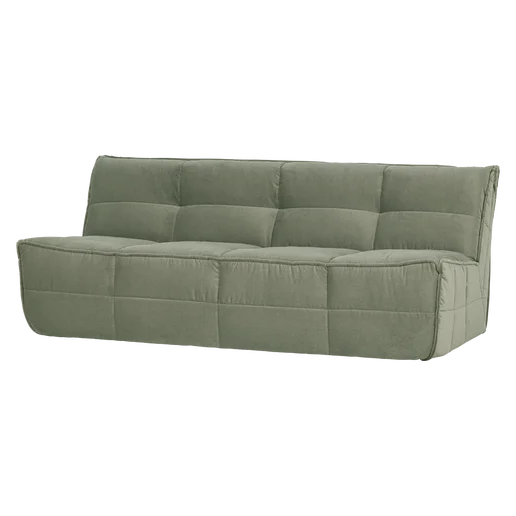 Bank Fenrimi velours 3-zits 204 cm