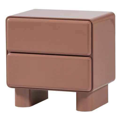Nachtkastje Dalvo MDF roze