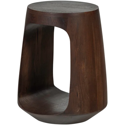 Bijzettafel Veson bruin 33 cm