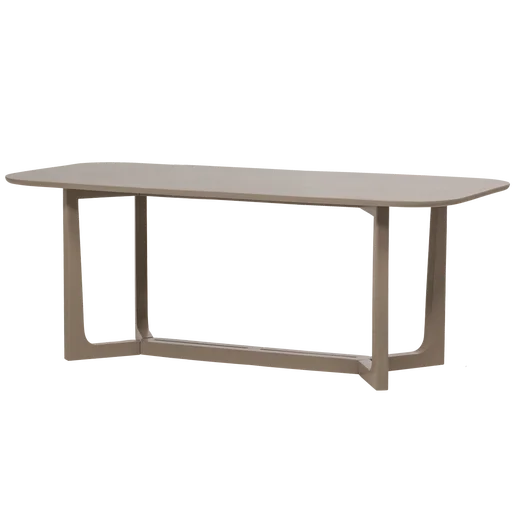 Eettafel Zania beige 180 cm