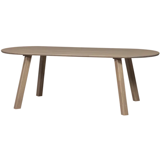 Eettafel Arvo eiken grijs 220 cm