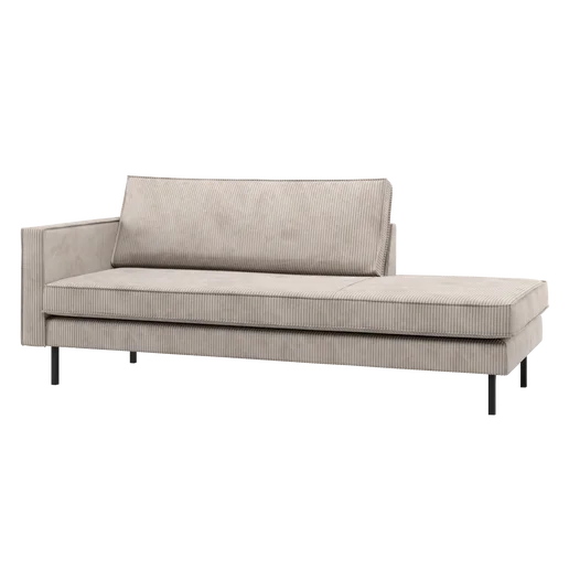 Chaise longue Core beige links 203 cm