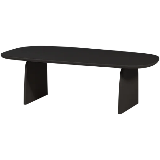 Salontafel Olan eiken zwart 110 cm