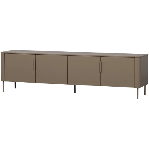 Tv-meubel Dalar bruin 200 cm 200 × 56 cm hoog