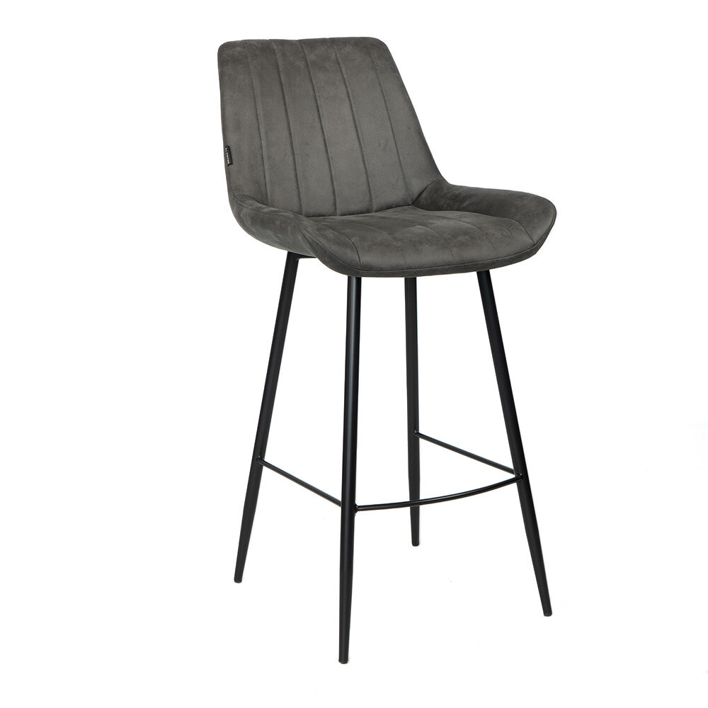 Barkruk Talar microvezel antraciet 74 cm