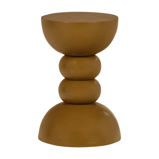 Bijzettafel Teran geel 35 cm