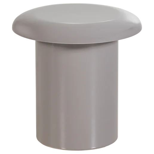Bijzettafel Vinla MDF grijs 45 cm