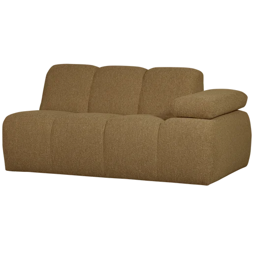Bank Olrie geel 5-zits rechts 164 × 74 cm hoog