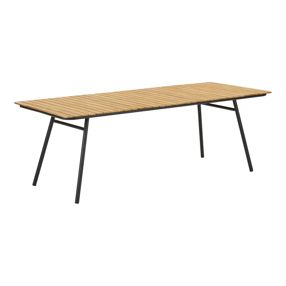 Eettafel Belo teak naturel 220 cm