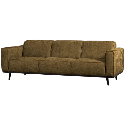 Bank Ilrio polyester goud 3-zits 230 cm
