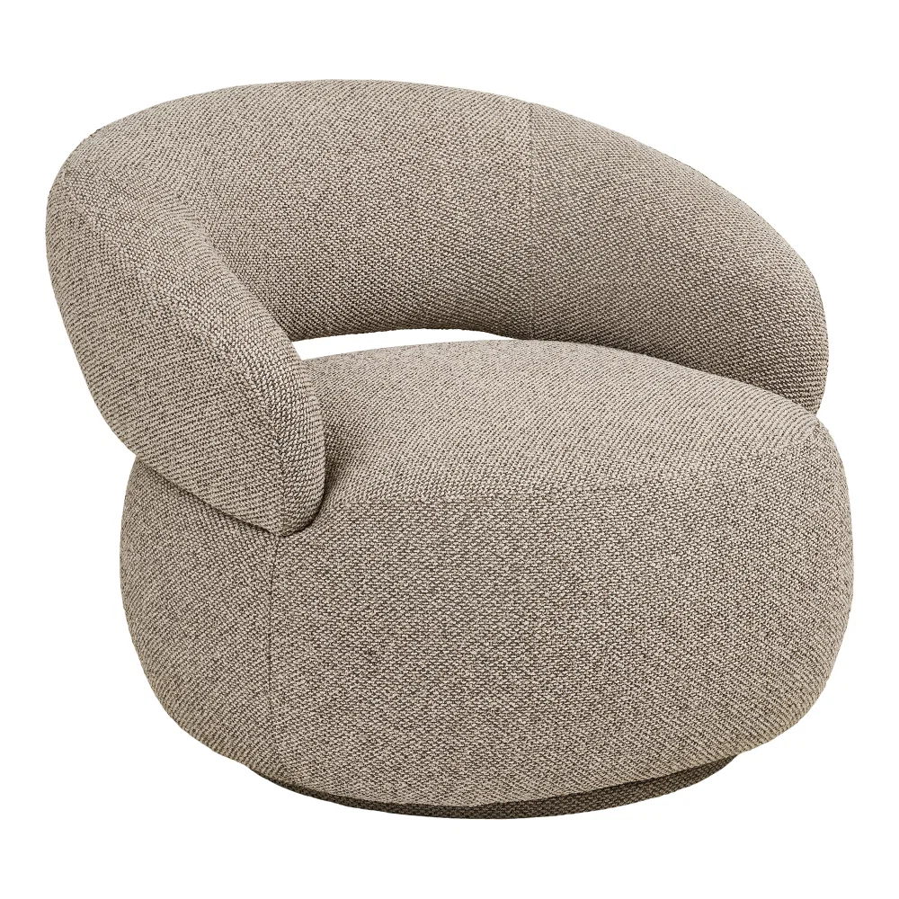 Fauteuil Kalmi polyester zand 88 cm