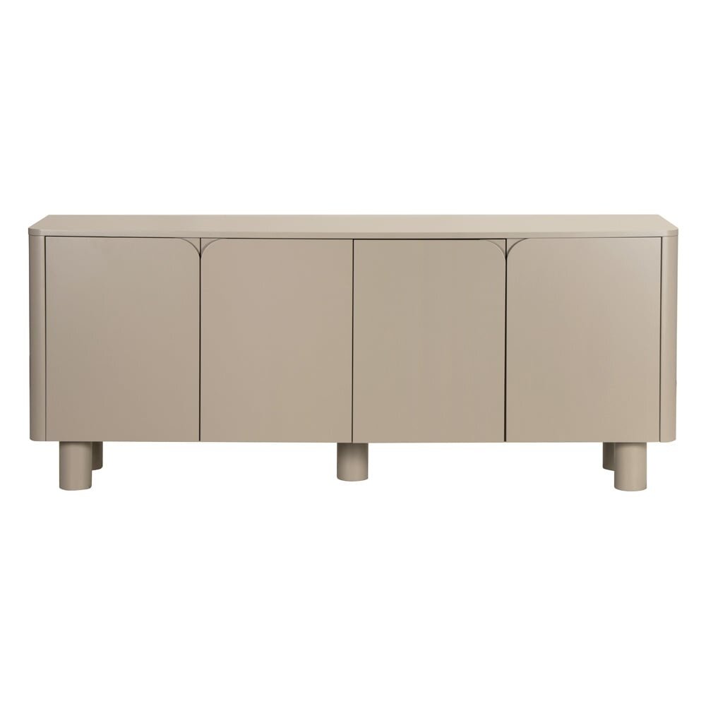 Dressoir Levro MDF taupe 180 cm