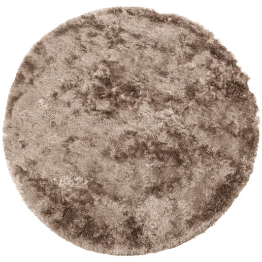 Vloerkleed Cormi polyester grijs Ø200 cm