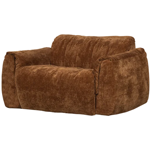 Bank Caltean polyester bruin