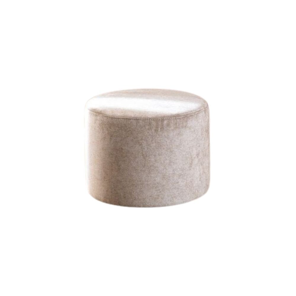 Poef Korto polyester taupe 50 × 37 cm hoog