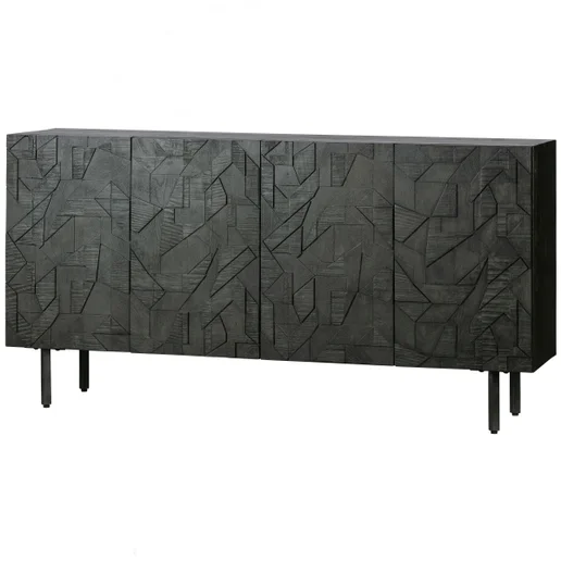 Dressoir Ralon metaal zwart