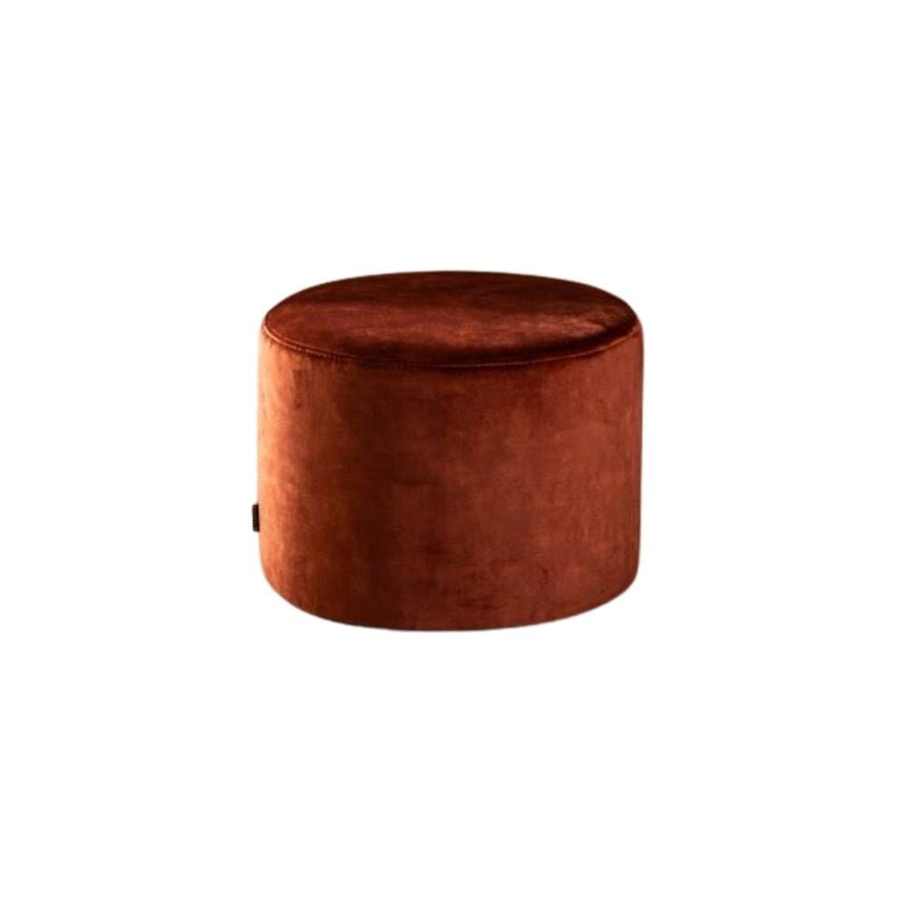 Poef Oren velours koper 50 cm