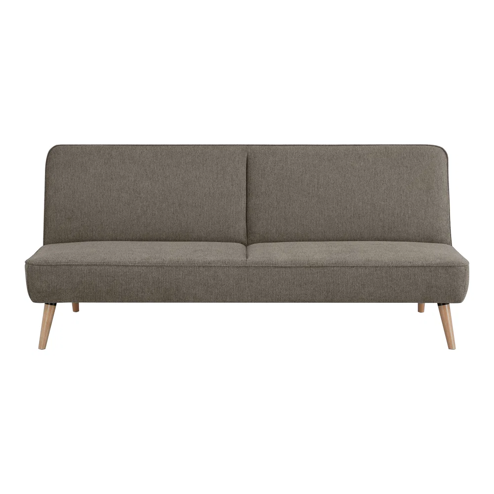 Bank Kalvena polyester bruin 186 cm