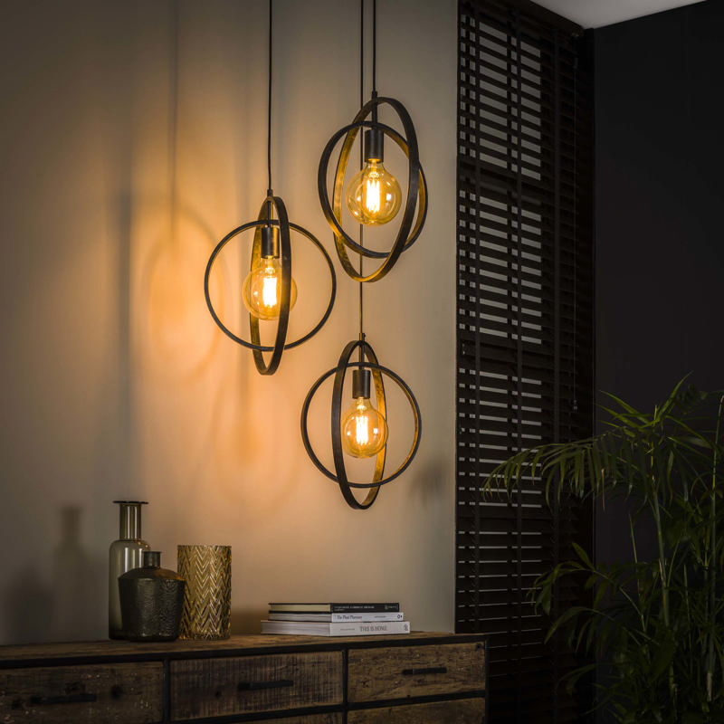 Hanglamp Lorla 3-lichts