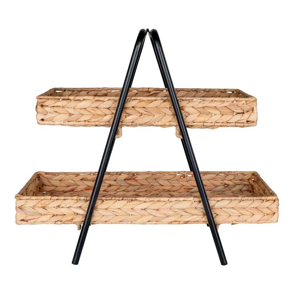Decoratie Selel waterhyacint naturel 42 cm