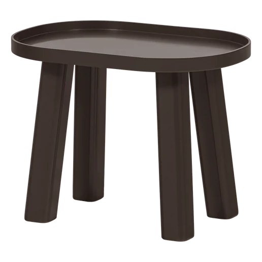 Bijzettafel Isa MDF bruin
