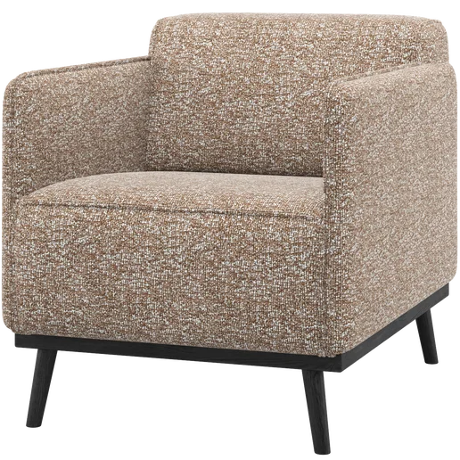 Fauteuil Helia bruin 72 cm