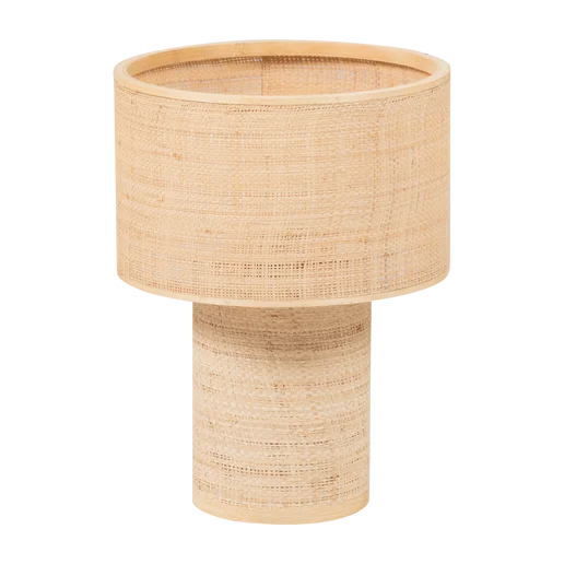 Tafellamp Elen naturel Ø28 cm