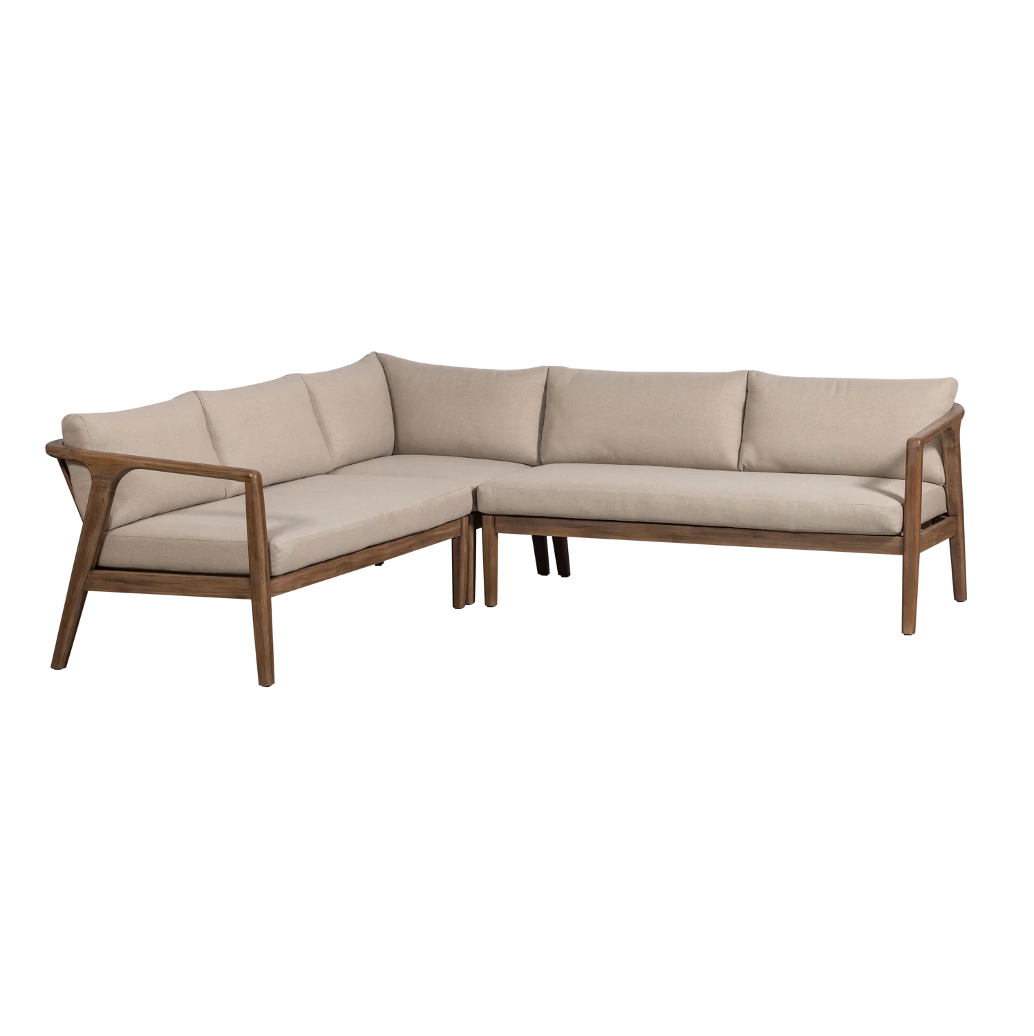 Loungeset Maran acacia naturel
