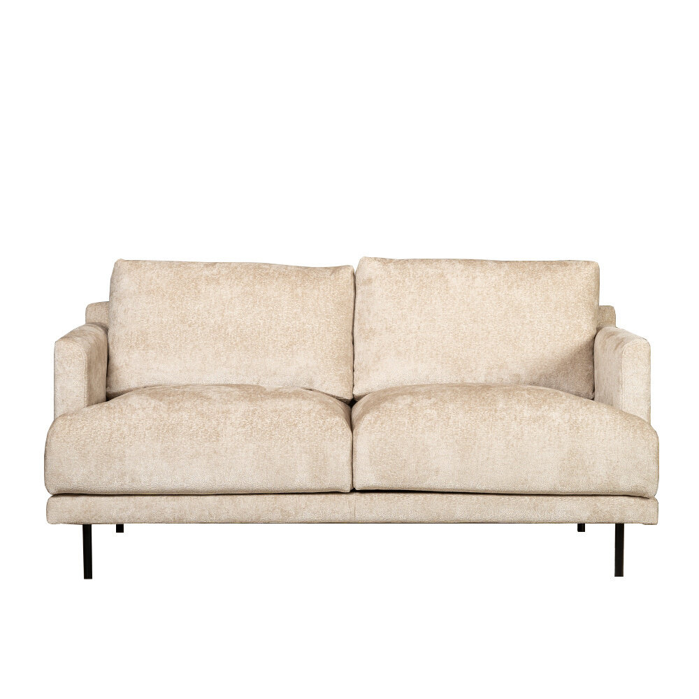 Bank Salen polyester wit 5-zits 174 cm