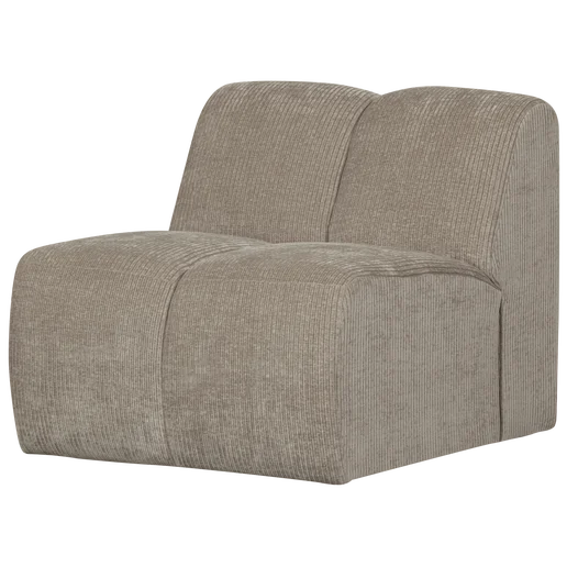Bank Gramoan naturel 1-zits 84 × 74 cm hoog