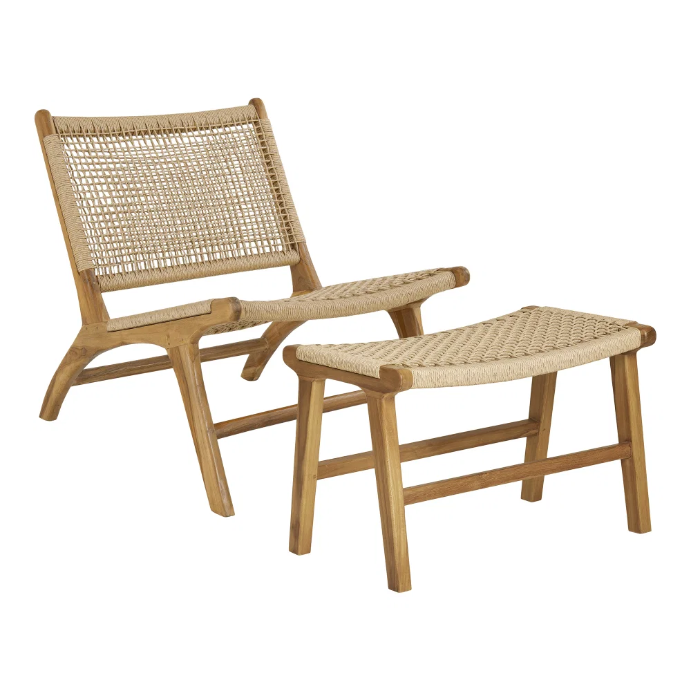 Fauteuil Dalan teak naturel